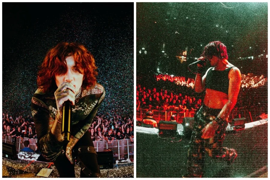 Oli Sykes (Bring Me The Horizon) and Olli Appleyard (Static Dress) Winter 2024