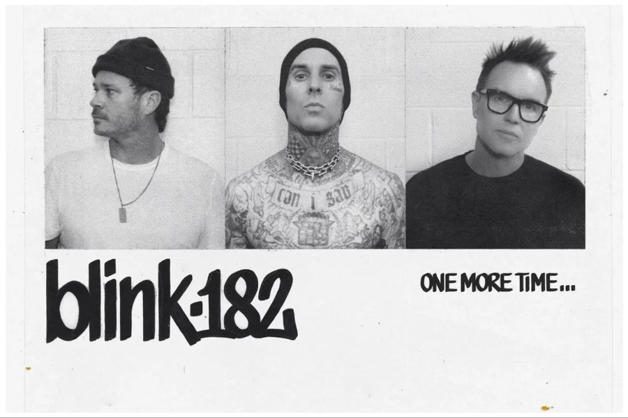 blink-182 ONE MORE TIME album artwork 2023